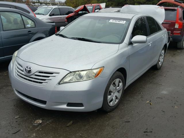 4T1BE46K87U178733 - 2007 TOYOTA CAMRY NEW SILVER photo 2