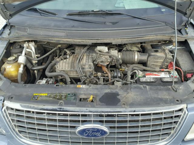 2FMZA52274BA01288 - 2004 FORD FREESTAR S BLUE photo 7