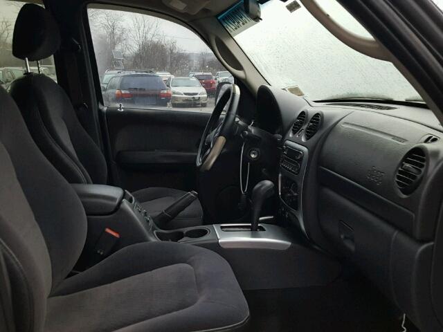 1J4GL58K92W222278 - 2002 JEEP LIBERTY LI BLACK photo 5