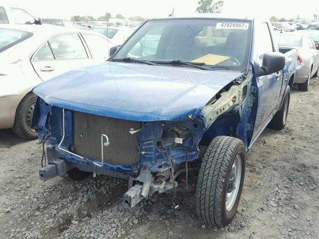 1GCCSBF92C8149735 - 2012 CHEVROLET COLORADO BLUE photo 2