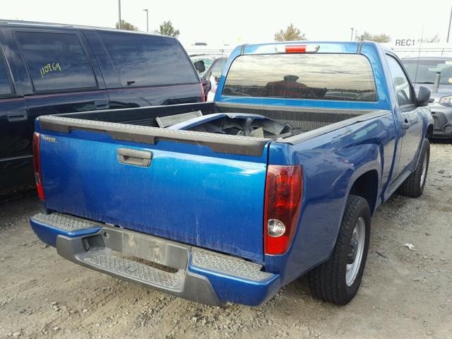1GCCSBF92C8149735 - 2012 CHEVROLET COLORADO BLUE photo 4