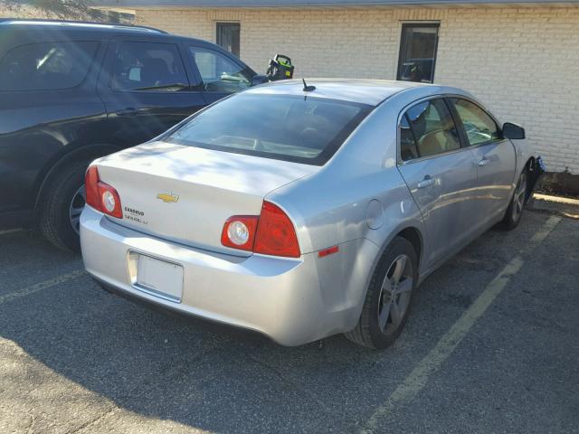 1G1ZC5E17BF259459 - 2011 CHEVROLET MALIBU 1LT SILVER photo 4
