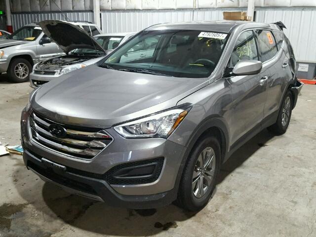 5XYZTDLB4GG321644 - 2016 HYUNDAI SANTA FE S CHARCOAL photo 2