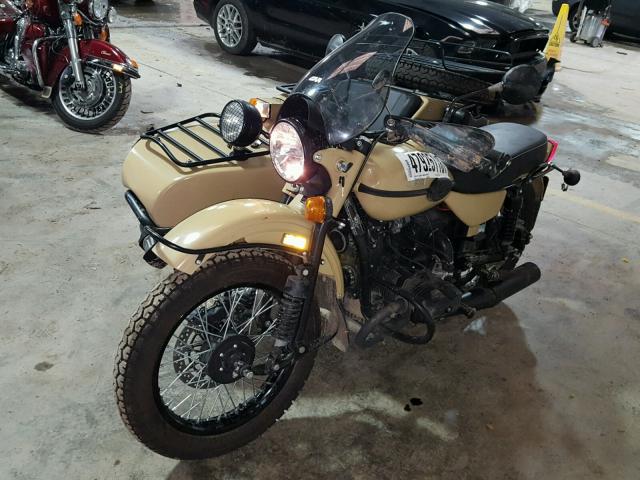 X8JMH0376HU227161 - 2017 URAL MOTORCYCLE BEIGE photo 2