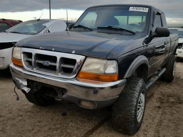 1FTZR15X8XPB87045 - 1999 FORD RANGER SUP BLACK photo 2