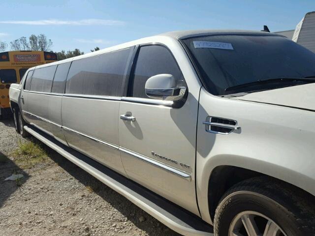 3GYFK62878G131874 - 2008 CADILLAC ESCALADE E WHITE photo 1