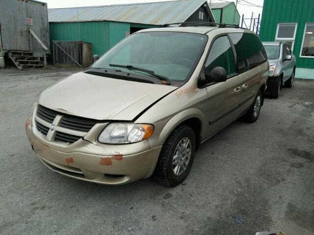 1D4GP25R57B248470 - 2007 DODGE CARAVAN SE BEIGE photo 2