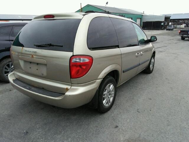 1D4GP25R57B248470 - 2007 DODGE CARAVAN SE BEIGE photo 4