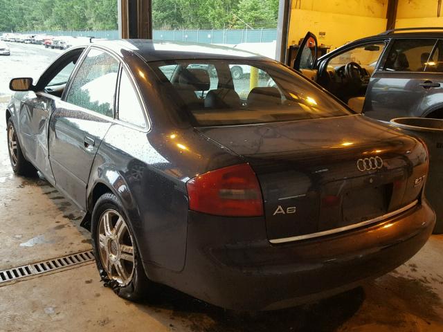 WAUED64B9YN092066 - 2000 AUDI A6 2.7T QU BLACK photo 3