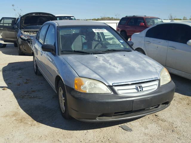 2HGES16512H572820 - 2002 HONDA CIVIC LX SILVER photo 1