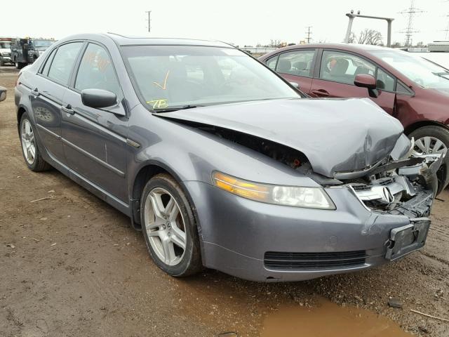 19UUA66255A033170 - 2005 ACURA TL GRAY photo 1