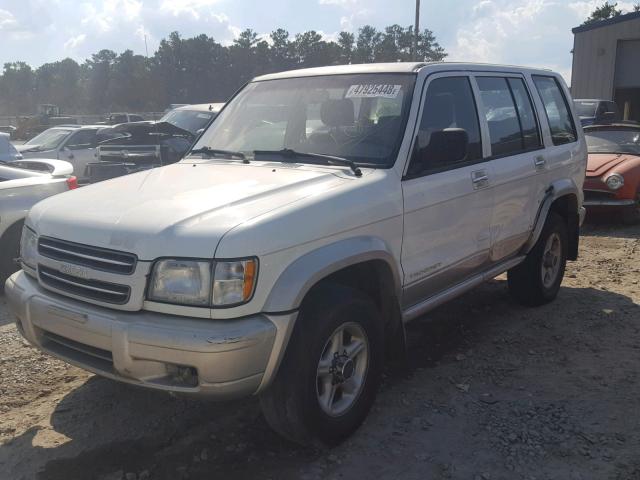 JACDJ58X5Y7J03090 - 2000 ISUZU TROOPER S WHITE photo 2