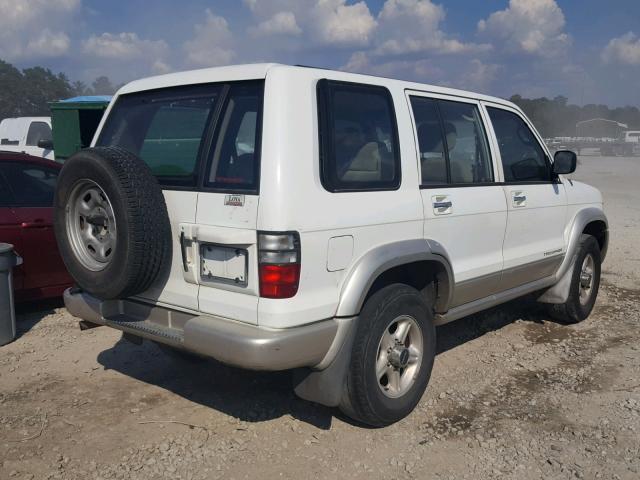 JACDJ58X5Y7J03090 - 2000 ISUZU TROOPER S WHITE photo 4