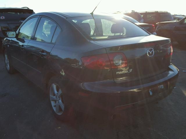 JM1BK32F561409930 - 2006 MAZDA 3 I BLACK photo 3