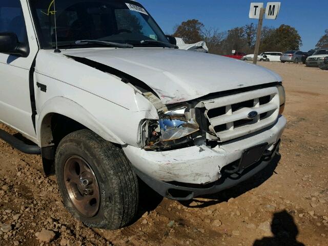 1FTZR15V8YTA45060 - 2000 FORD RANGER SUP WHITE photo 9