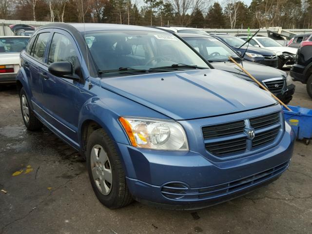 1B3HB28B17D280062 - 2007 DODGE CALIBER BLUE photo 1