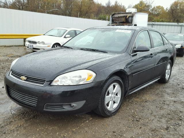 2G1WG5EK6B1117532 - 2011 CHEVROLET IMPALA LT BLACK photo 2