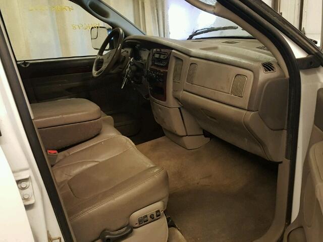 1D3KU28DX3J550733 - 2003 DODGE RAM 2500 S WHITE photo 5