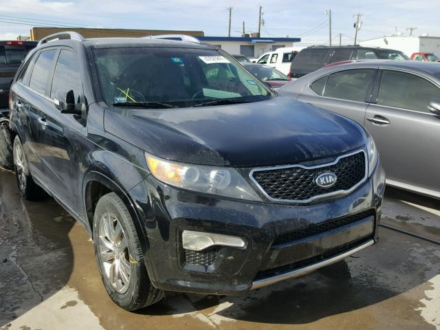 5XYKW4A25DG342462 - 2013 KIA SORENTO SX BLACK photo 1