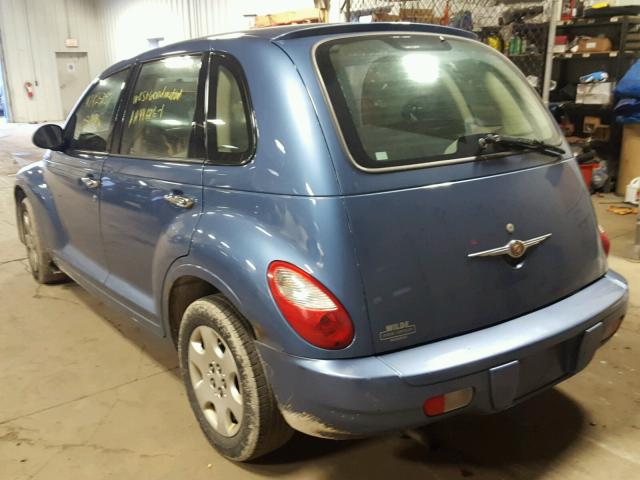 3A4FY48BX6T365338 - 2006 CHRYSLER PT CRUISER BLUE photo 3