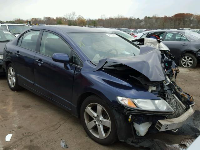 2HGFA16689H510745 - 2009 HONDA CIVIC BLUE photo 1