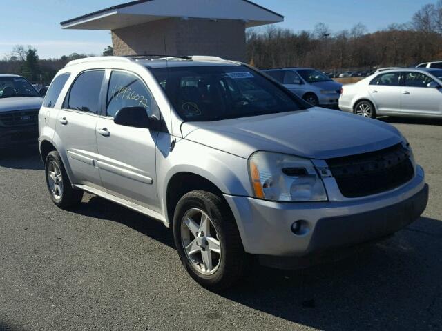 2CNDL73F156149299 - 2005 CHEVROLET EQUINOX LT SILVER photo 1