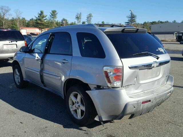 2CNDL73F156149299 - 2005 CHEVROLET EQUINOX LT SILVER photo 3