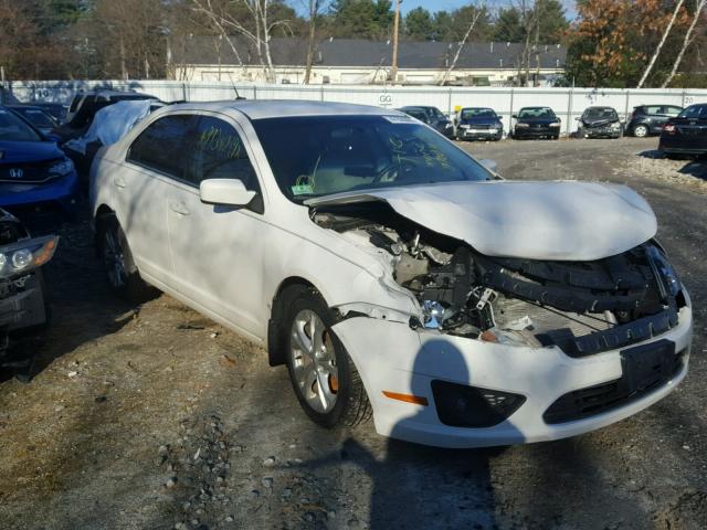 3FAHP0HA1CR141794 - 2012 FORD FUSION SE WHITE photo 1