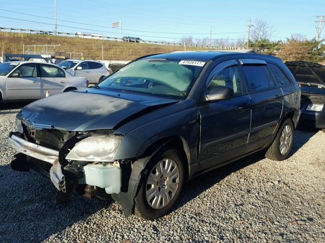 2A8GM48486R682490 - 2006 CHRYSLER PACIFICA GREEN photo 2