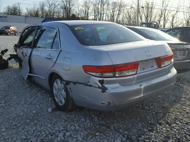 1HGCM56354A163275 - 2004 HONDA ACCORD LX SILVER photo 3