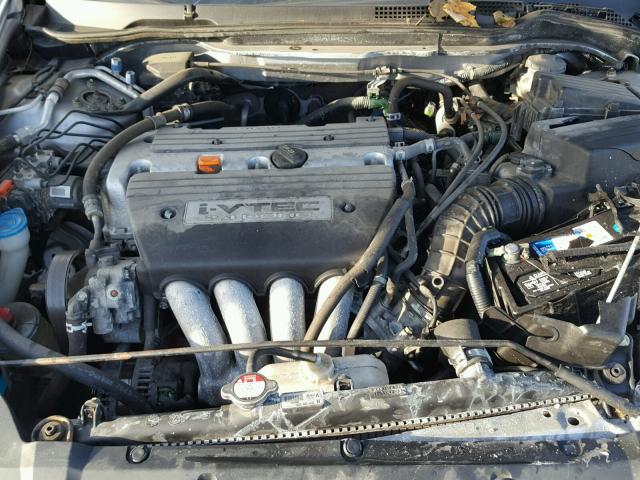 1HGCM56354A163275 - 2004 HONDA ACCORD LX SILVER photo 7