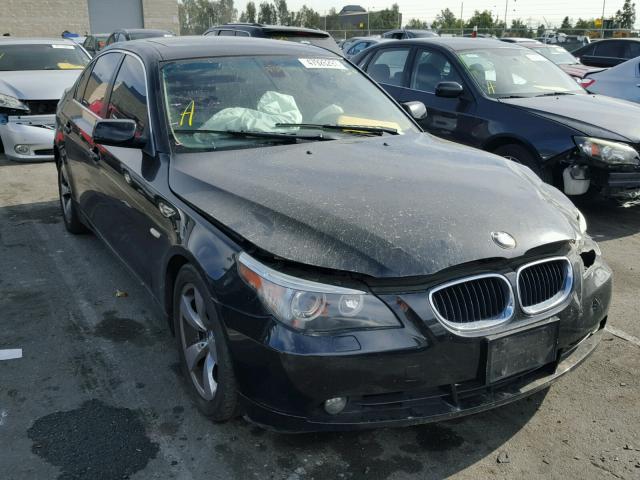 WBANA73505CR60442 - 2005 BMW 530 I BLACK photo 1