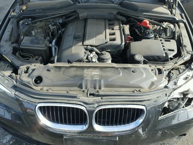 WBANA73505CR60442 - 2005 BMW 530 I BLACK photo 7