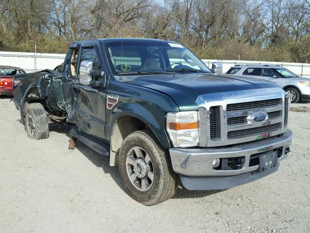 1FTSX2BR3AEA80863 - 2010 FORD F250 SUPER GREEN photo 1