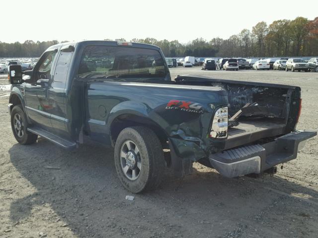 1FTSX2BR3AEA80863 - 2010 FORD F250 SUPER GREEN photo 3