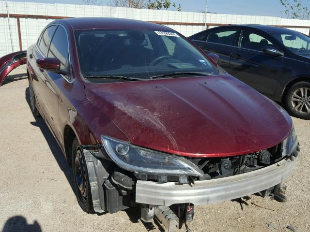 1C3CCCAB1FN641440 - 2015 CHRYSLER 200 LIMITE MAROON photo 1