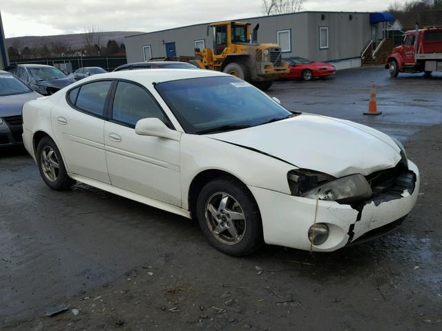 2G2WP522X41149192 - 2004 PONTIAC GRAND PRIX WHITE photo 1