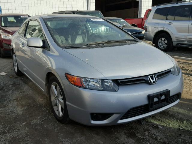 2HGFG12938H547229 - 2008 HONDA CIVIC EXL SILVER photo 1