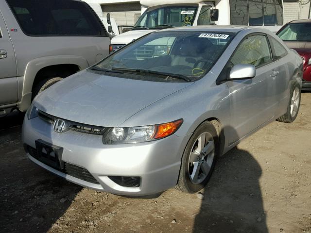 2HGFG12938H547229 - 2008 HONDA CIVIC EXL SILVER photo 2