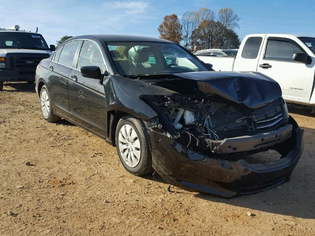 1HGCP2F30BA023573 - 2011 HONDA ACCORD LX BLACK photo 1