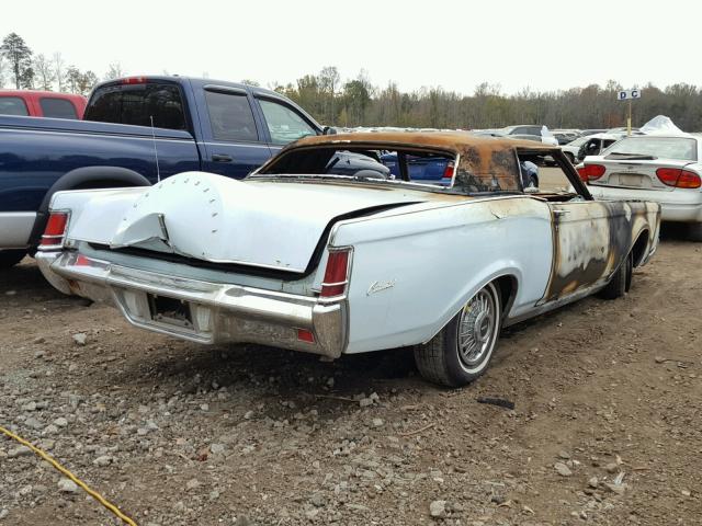 1Y89A837345 - 1971 LINCOLN CONTINENTA WHITE photo 4