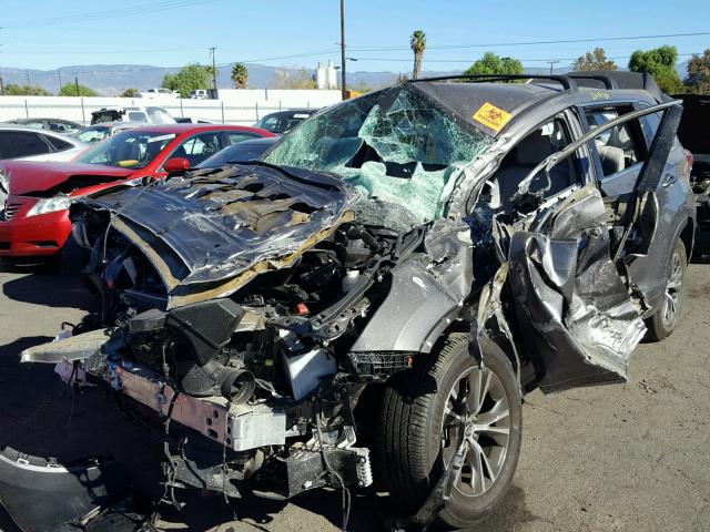 5TDZZRFH4HS230969 - 2017 TOYOTA HIGHLANDER BROWN photo 2