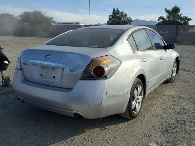 1N4AL21E57N492867 - 2007 NISSAN ALTIMA 2.5 SILVER photo 4