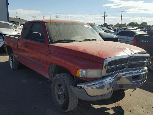 1B7HF13Z5XJ572820 - 1999 DODGE R1500 RED photo 1