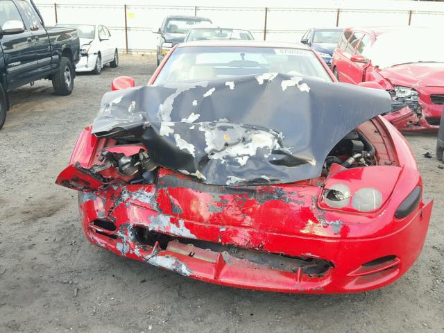 JA3AM84JXTY005396 - 1996 MITSUBISHI 3000 GT RED photo 9