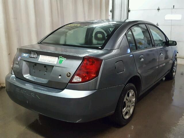 1G8AJ52FX5Z174025 - 2005 SATURN ION LEVEL GRAY photo 4