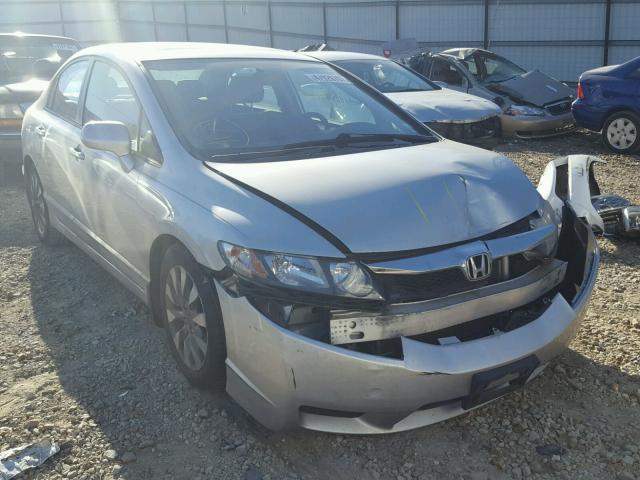 19XFA1F89AE030620 - 2010 HONDA CIVIC EX SILVER photo 1