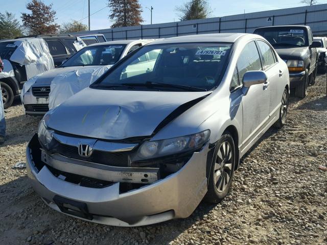 19XFA1F89AE030620 - 2010 HONDA CIVIC EX SILVER photo 2