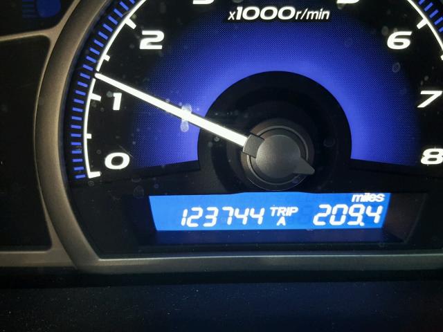 19XFA1F89AE030620 - 2010 HONDA CIVIC EX SILVER photo 8