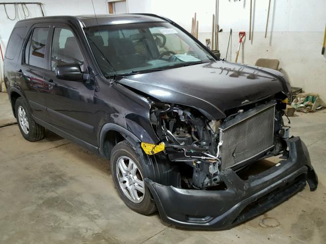 JHLRD78844C054519 - 2004 HONDA CR-V EX შავი ფოტო 1